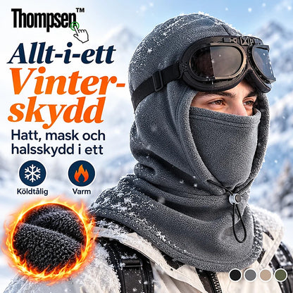 VärmeVakt™ Balaklava | 3-i-1 Vintermössa, Ansiktsskydd & Halsvärmare