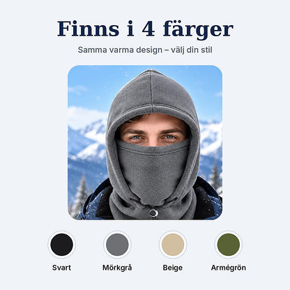 VärmeVakt™ Balaklava | 3-i-1 Vintermössa, Ansiktsskydd & Halsvärmare