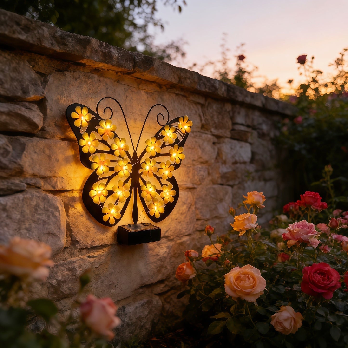 Butterfly™ | Solcellsdriven trädgårdslampa