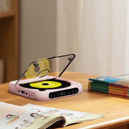 Bärbar™ | CD-spelare med ljudskiva och digital display