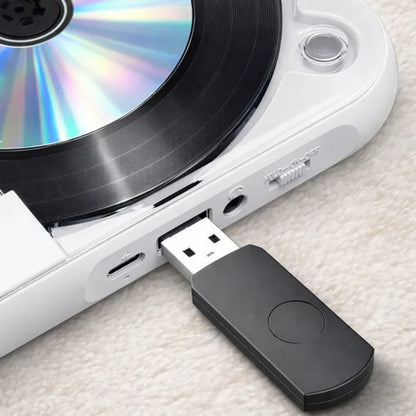Bärbar™ | CD-spelare med ljudskiva och digital display