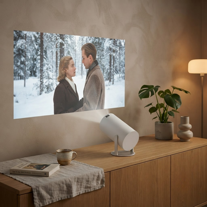 BeamLite™ ⭐ HD Smartbeamer - Netflix direkte på væggen.