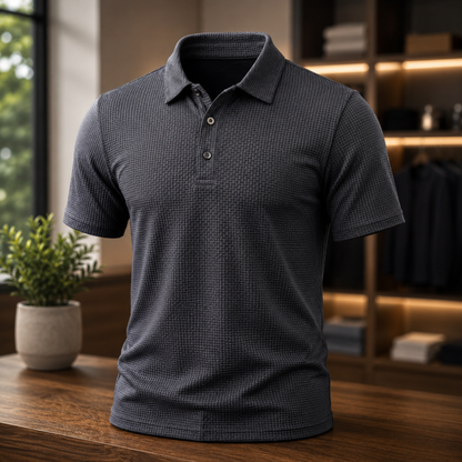 HerrPolo™ | Modern polotröja med struktur