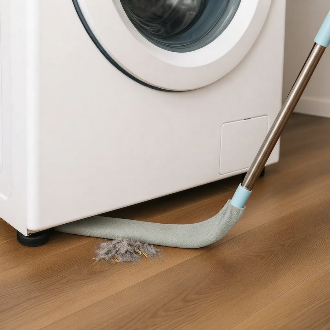 FlexiDust™ Städa under soffan, sängen och skåpet – utan att behöva böja ryggen.
