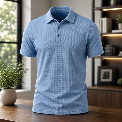 HerrPolo™ | Modern polotröja med struktur