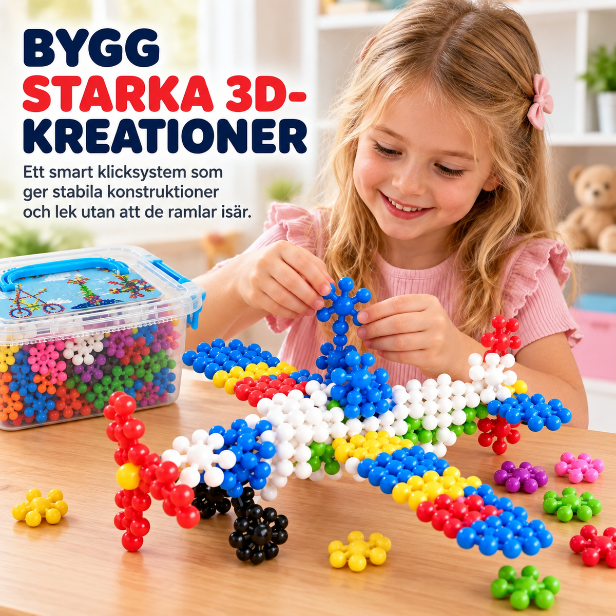 ByggMagi™ | Kreativa 3D-byggklossar som passar ihop