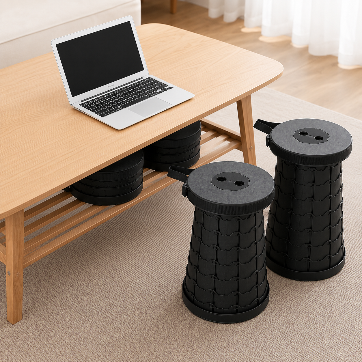 SittSmart™ | Justerbar Teleskoppall ⭐