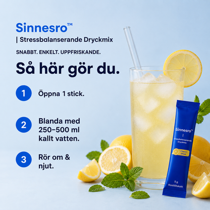 Sinnesro™ | Stressbalanserande Dryckmix