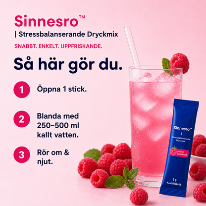 Sinnesro™ | Stressbalanserande Dryckmix