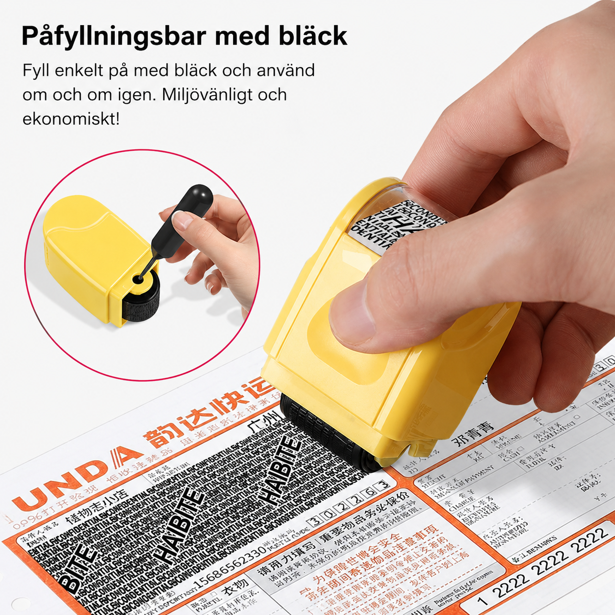 PrivacyRoll™ | Integritetsskyddande Roller