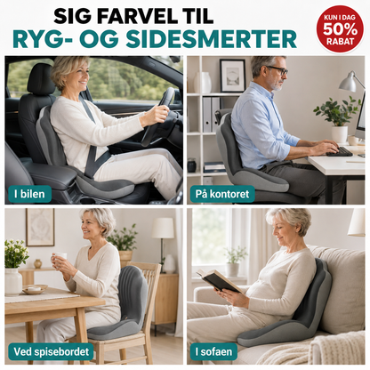 SittStöd™ | Ergonomisk sittdyna i premiumklass