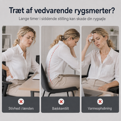 SittStöd™ | Ergonomisk sittdyna i premiumklass