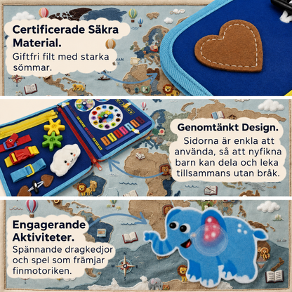 LittleGenius™ – Lek, lär dig och upptäck – utan skärm och utvecklande.