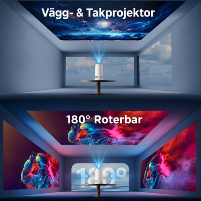 BeamLite™ ⭐ HD Smartbeamer - Netflix direkte på væggen.