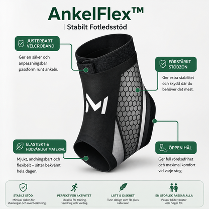 AnkelFlex™ | Stabilt Fotledsstöd