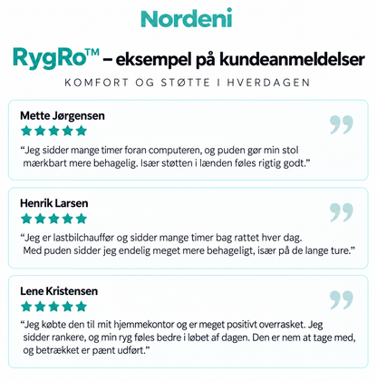 SittStöd™ | Ergonomisk sittdyna i premiumklass