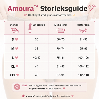 Amoura™ | 6-pack andningsbara trosor med hög midja