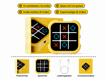 TactiGo™ | Tic-Tac-Toe 2.0 – ett tidlöst spel
