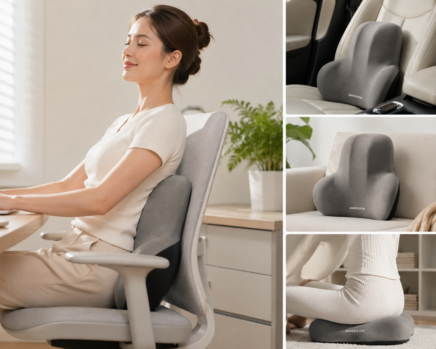LumbarNest™ | Gentle Back Support