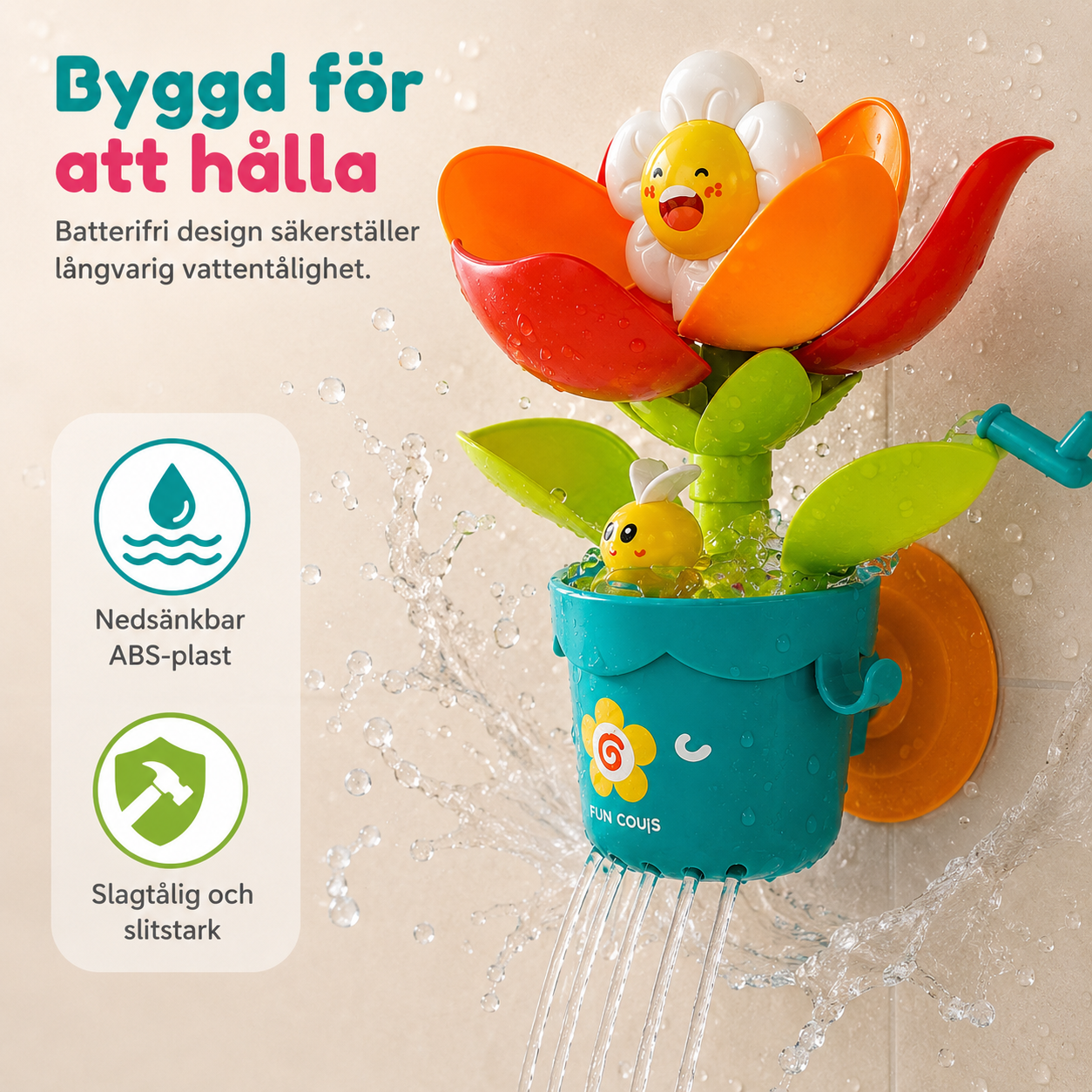 BathBloom™ | Förvandla badstunden till lekstund