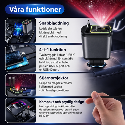 ChargeGlow™ | Kraftfull laddning när du är på språng