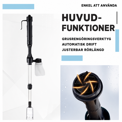 AquaVac™ | Enkel akvarierengöring