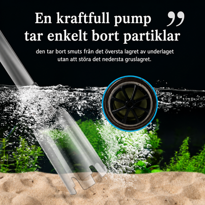 AquaVac™ | Enkel akvarierengöring