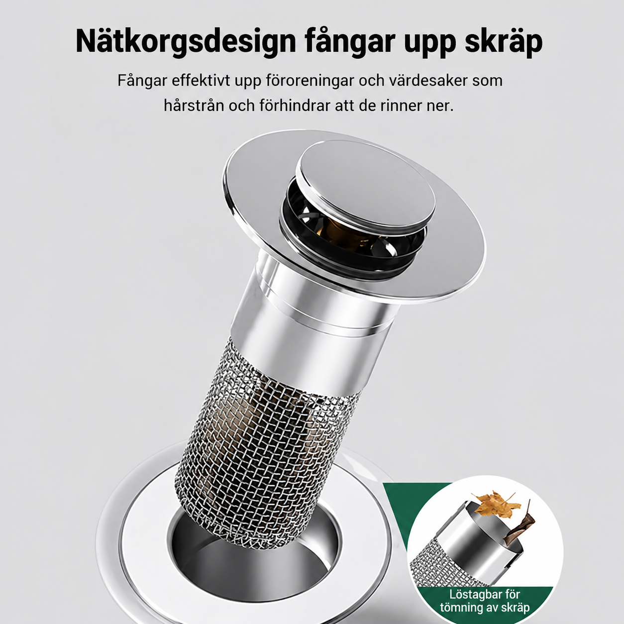 DrainSafe™ | Pålitligt skydd mot stopp