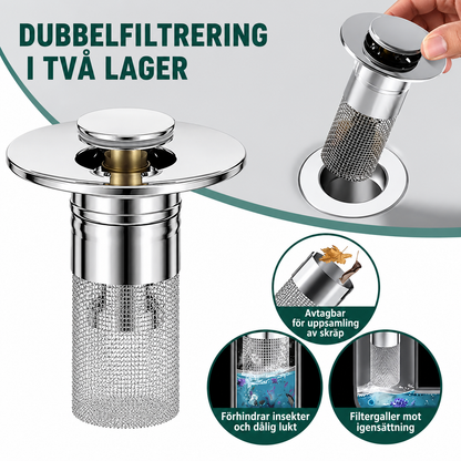 DrainSafe™ | Pålitligt skydd mot stopp