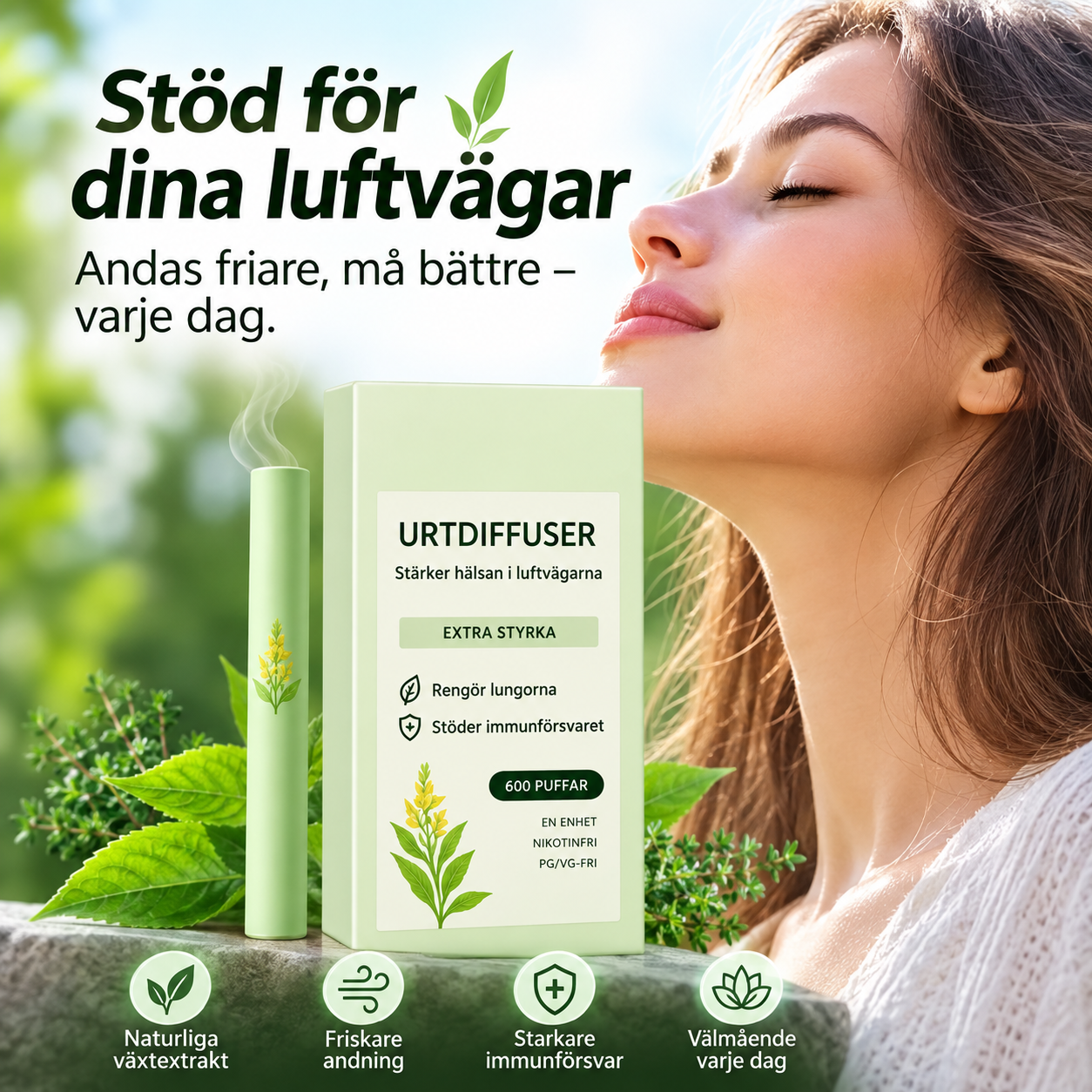 BreatheGo™ | Friskhet vart du än går
