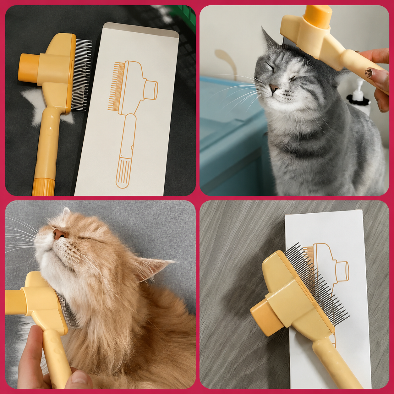 PetBrush™ | Självrengörande och skonsam