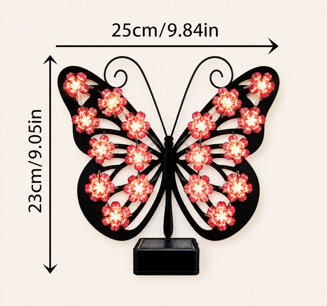 Butterfly™ | Solcellsdriven trädgårdslampa