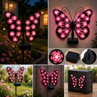 Butterfly™ | Solcellsdriven trädgårdslampa