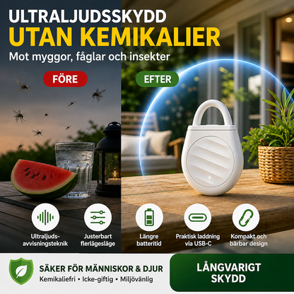 PestShield™ |  Ultraljudsavskräckare för skadedjur