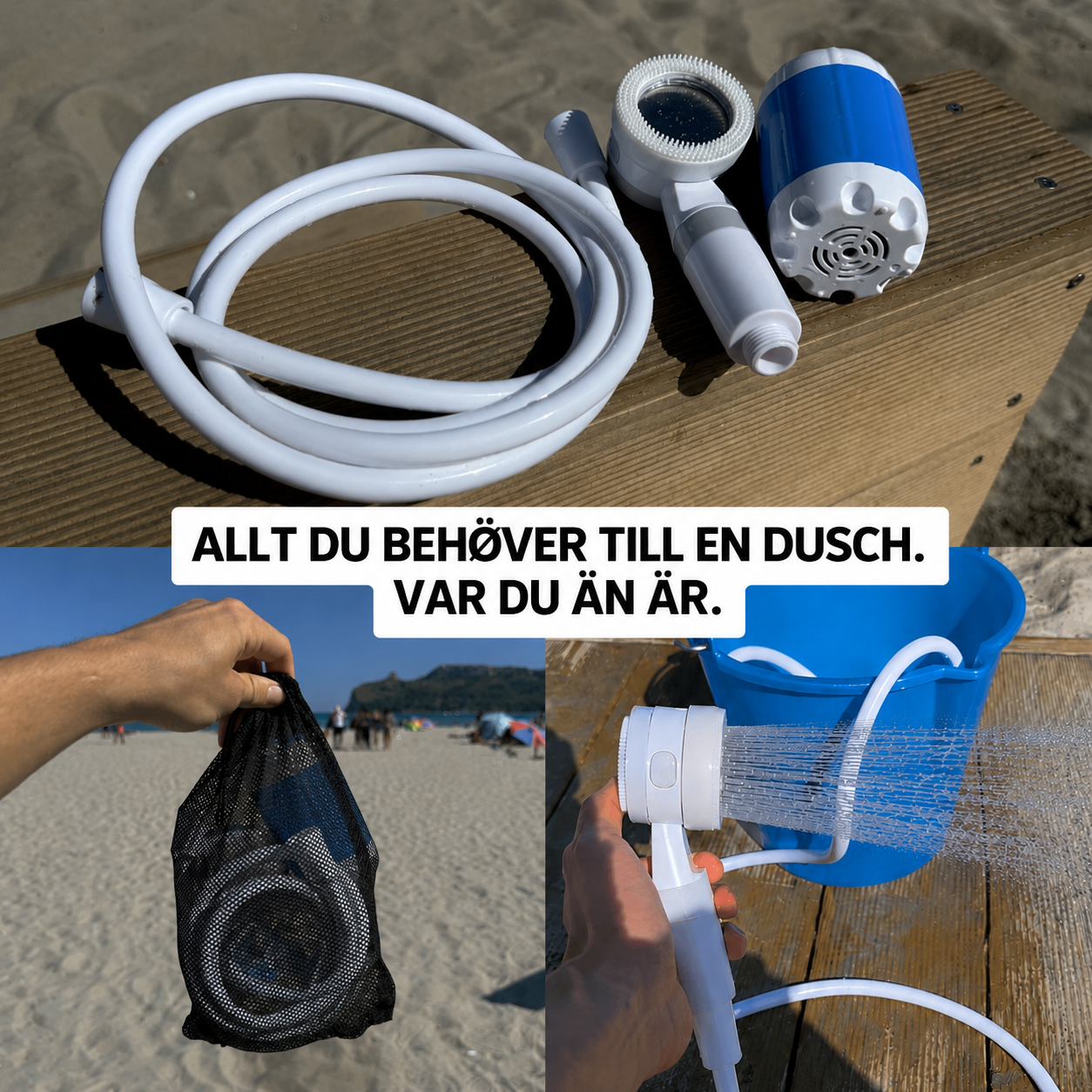 Portable Shower™ | Set med slang och munstycke