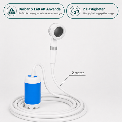 Portable Shower™ | Set med slang och munstycke