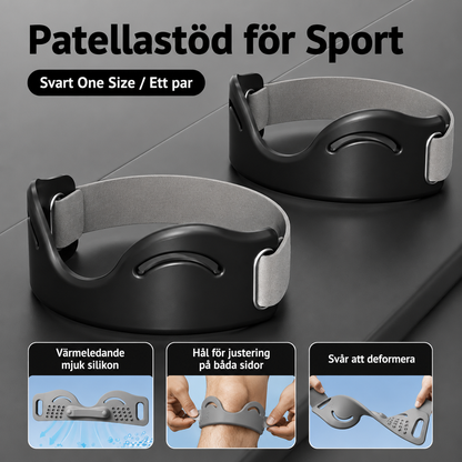 Silicone Knee Support™ | Justerbart och Andningsbart