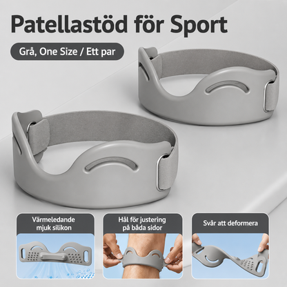 Silicone Knee Support™ | Justerbart och Andningsbart