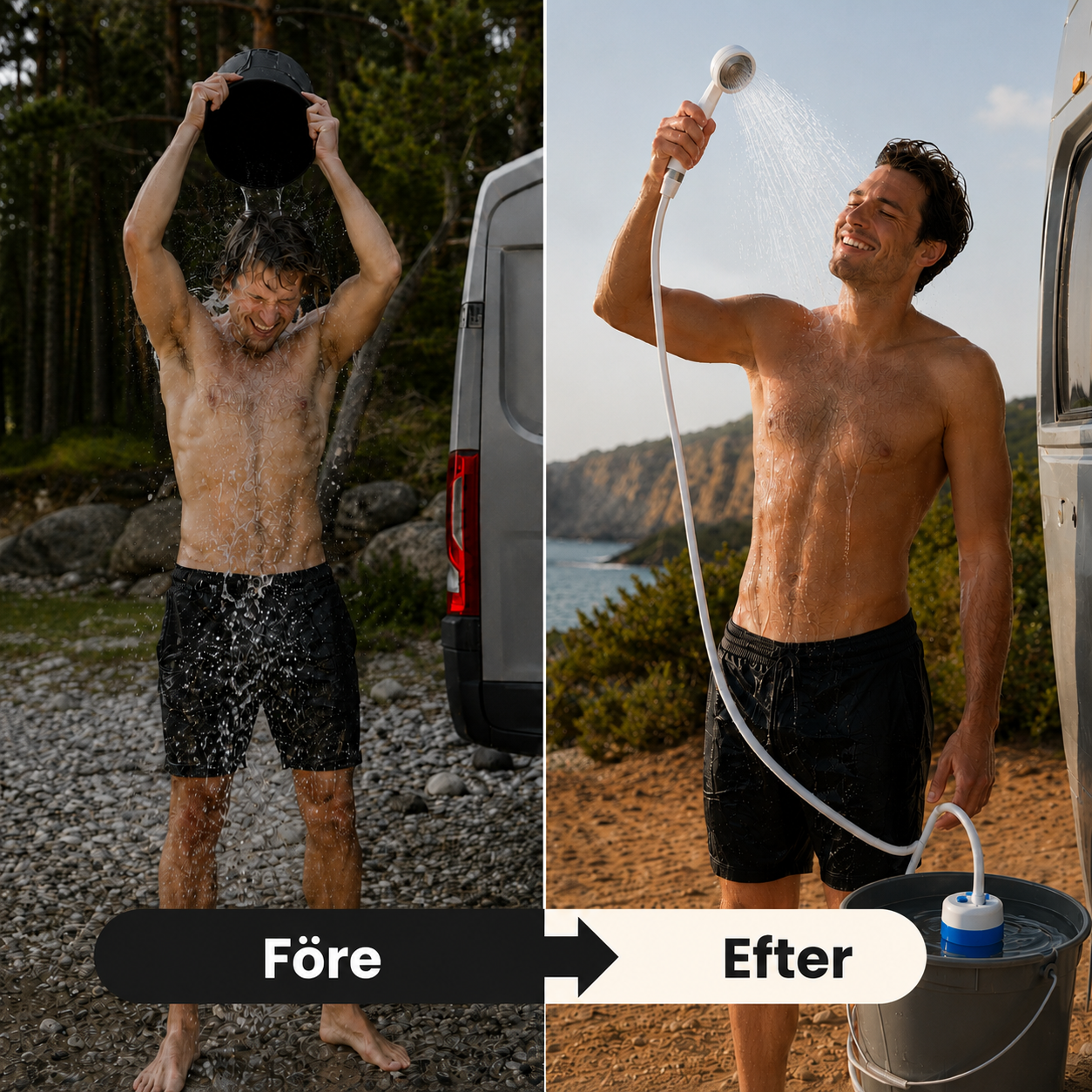 Portable Shower™ | Set med slang och munstycke