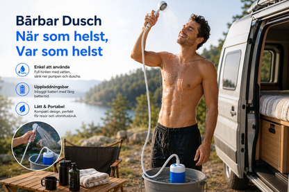 Portable Shower™ | Set med slang och munstycke