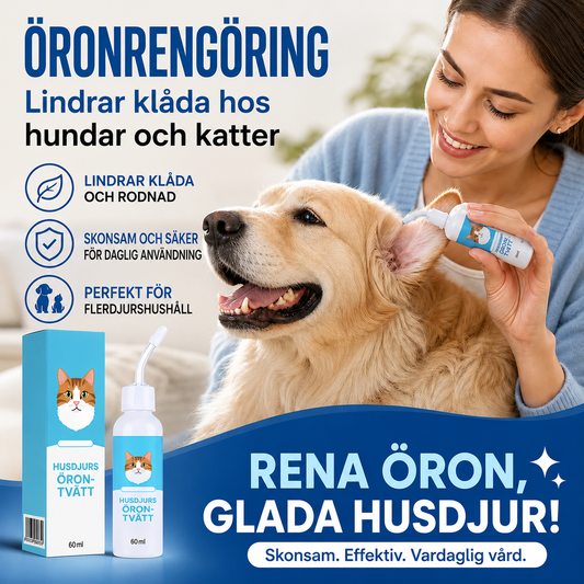 Ear Cleaner™ | Skonsam vård för hundar och katter