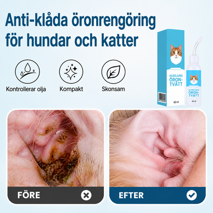 Ear Cleaner™ | Skonsam vård för hundar och katter
