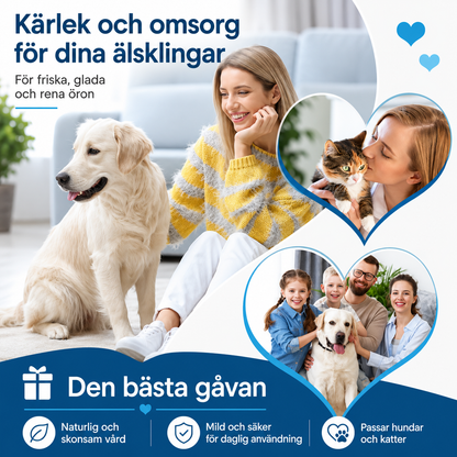 Ear Cleaner™ | Skonsam vård för hundar och katter