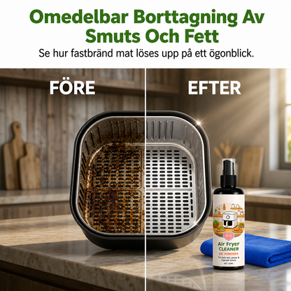 Rengöringsspray för Luftfritös – Avfettningsmedel för Olika ytor
