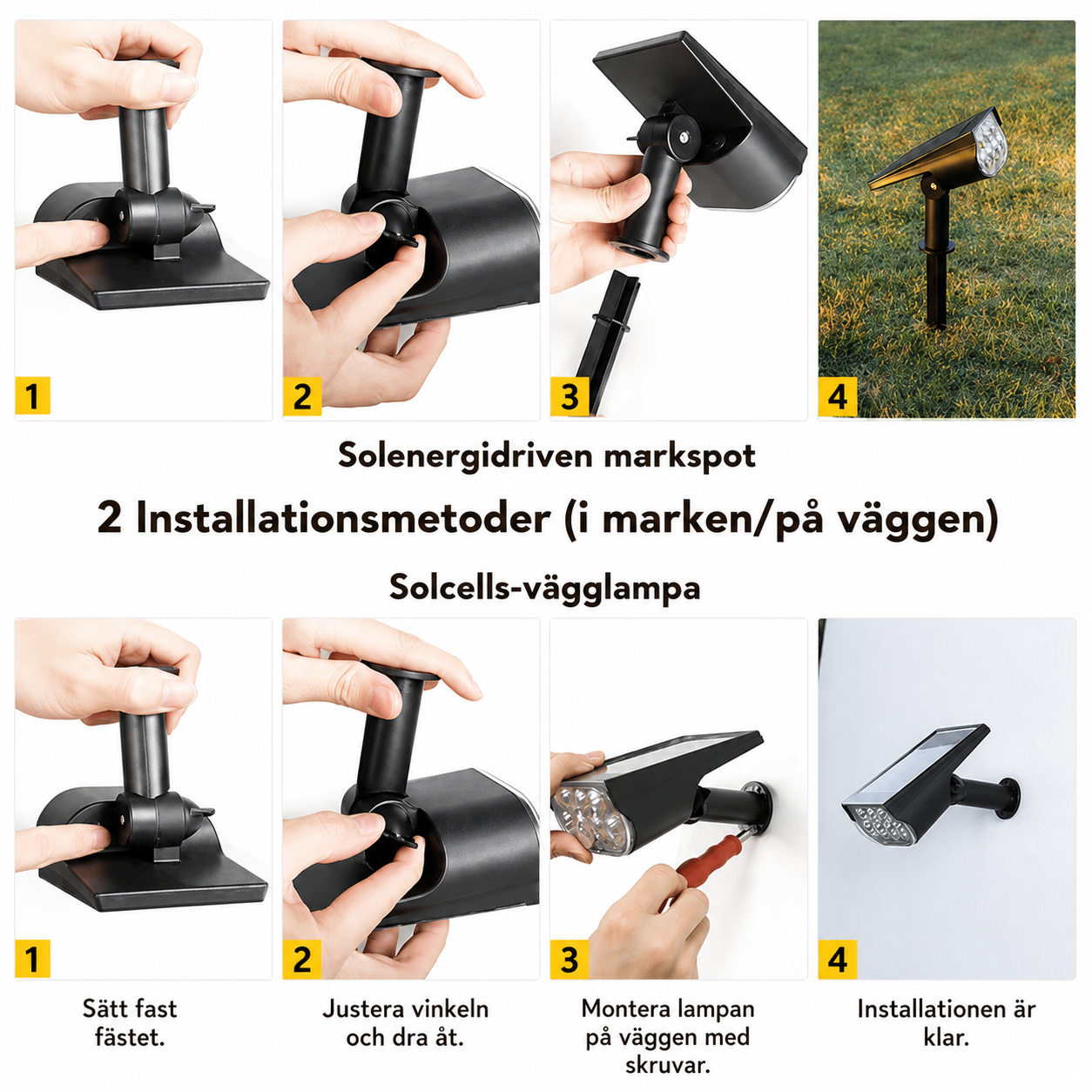 Garden Lamp™ | Vattentät solcellslampa