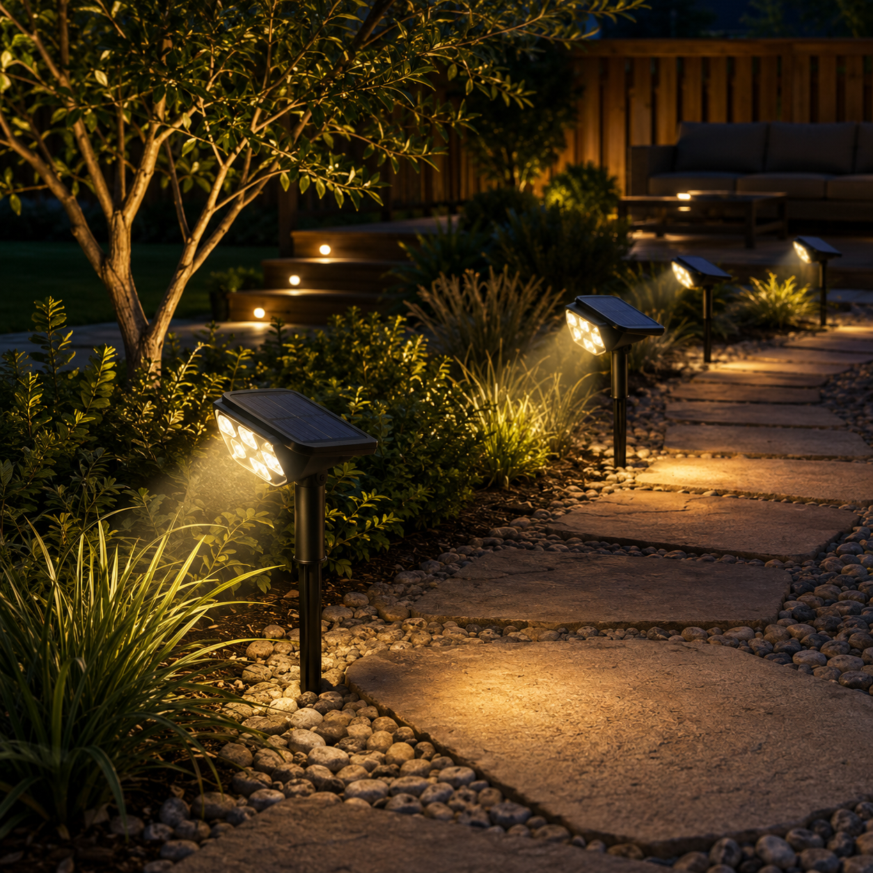 Garden Lamp™ | Vattentät solcellslampa