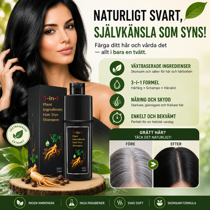 Hårfärgande schampo™ | Växtbaserad färg