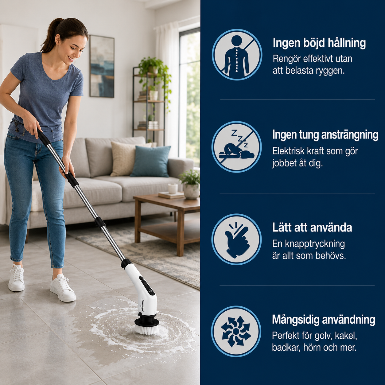 SparkScrub™ | Den ultimata rengöringsborsten
