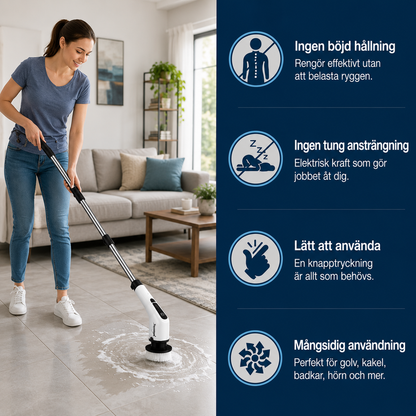 SparkScrub™ | Den ultimata rengöringsborsten