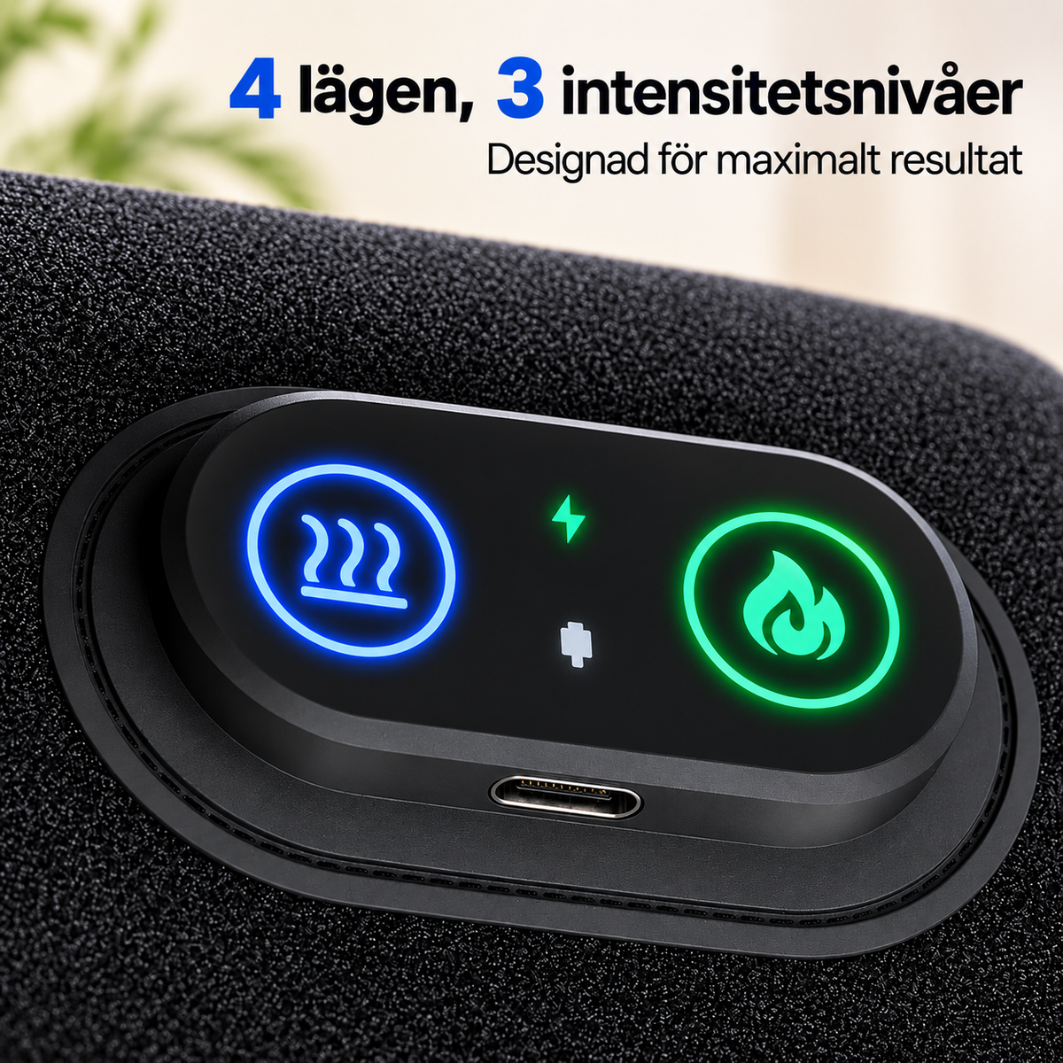 LjusTerapi™ | Handbandage för terapi med rött ljus och nära infrarött ljus